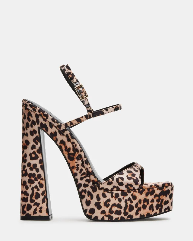 GEMINI LEOPARD SATIN Vintage Oxford Appeal 