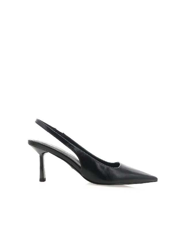 IDANA - BLACK Single - Buckle Monk Look  