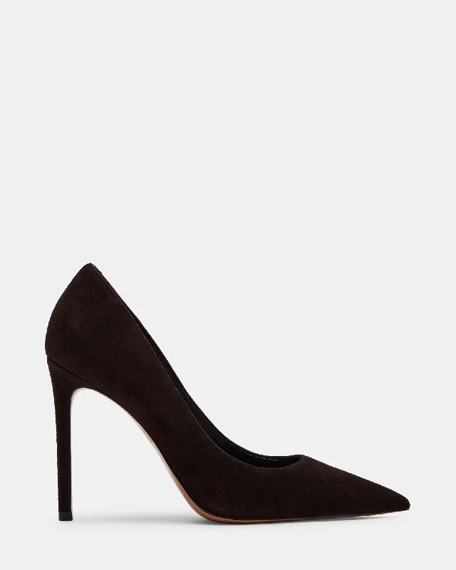 THRIVE BROWN SUEDE Elastic - Sided Chelsea Look  