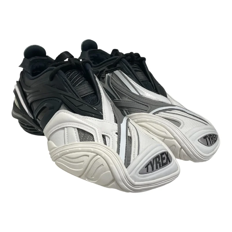 BALENCIAGA/Low-Sneakers/US 7/All Over Print/Leather/BLK/ Aesthetic  