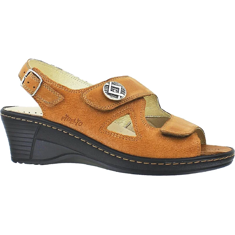 Women's Fidelio Sophia Hallux Galant Bunion Relief 48-4006 Chestnut Leather Quick - Dry Hiking Shoe Style   