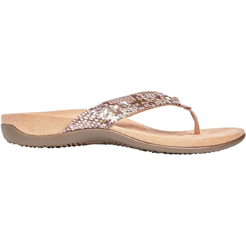 Women's Vionic Lucia Camelia Synthetic Memory - Foam Slipper Look  