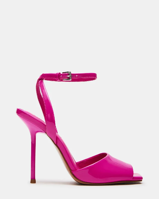 LILAC PINK PATENT Camouflage Print Boot Style  