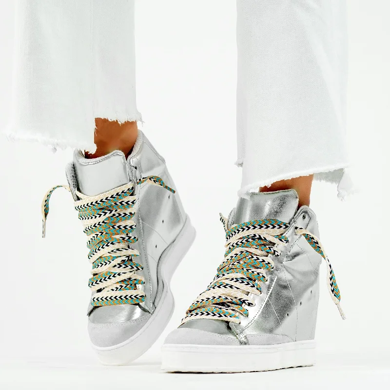 Fearless 2.0 Argent Wedge Sneaker Skateboarding Sneaker Style  