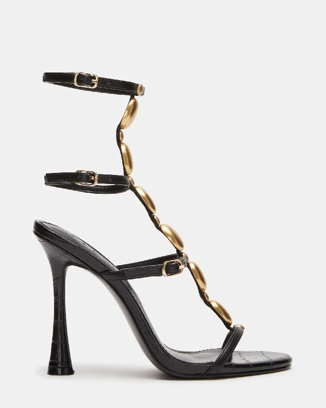 SOLARIS BLACK MULTI Ivy League Loafer Look 