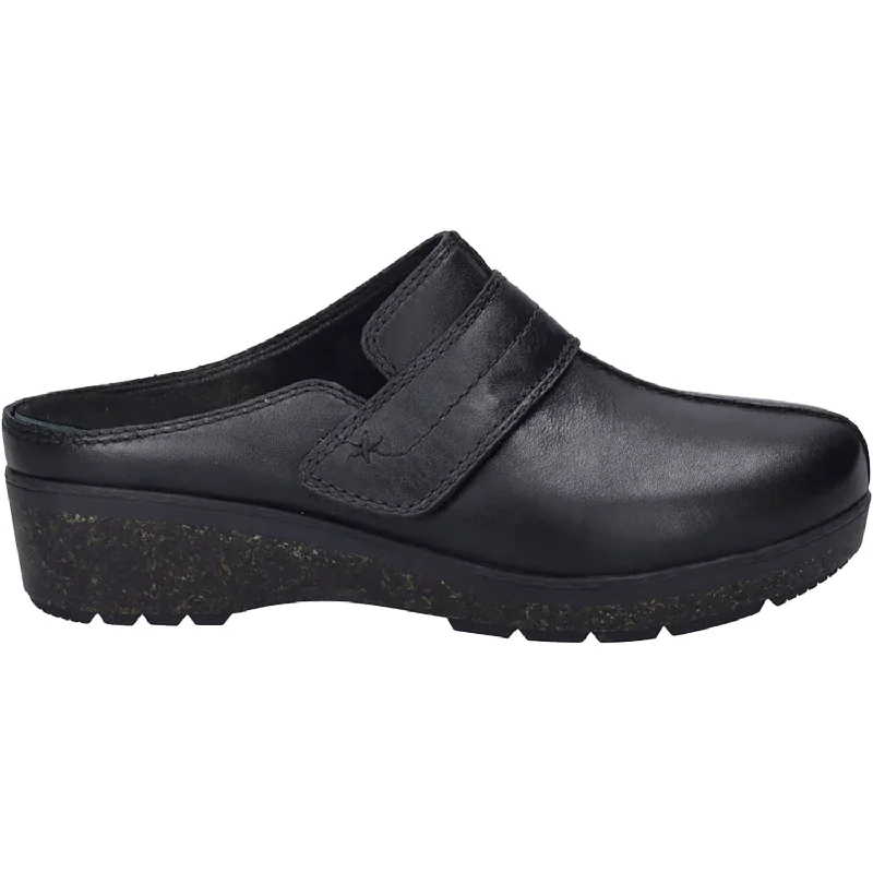 Women's Josef Seibel Darla 10 Black Leather Business Monk Strap Style  