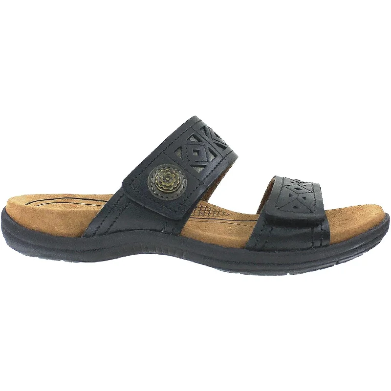 Women's Rockport Cobb Hill Revsoul Black Multi Leather Distressed Leather Shoe Style  