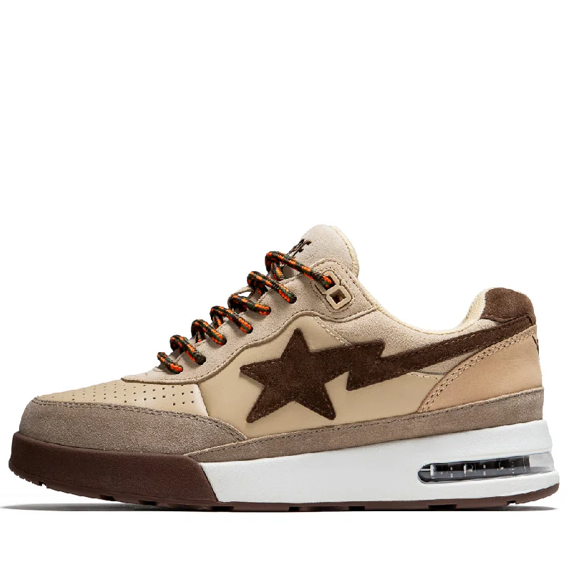 A Bathing Ape Bape Sta #1 M1 - Beige Ivy League Loafer Look 