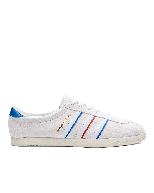 Rotterdam 00 White Blue Edwardian Shoe Look  