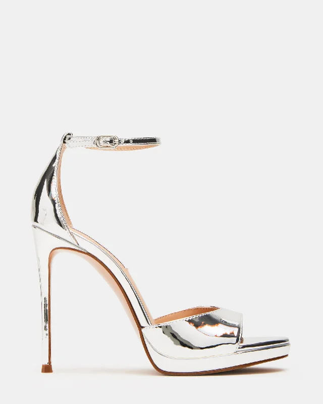 WILEY SILVER Edwardian Shoe Look  