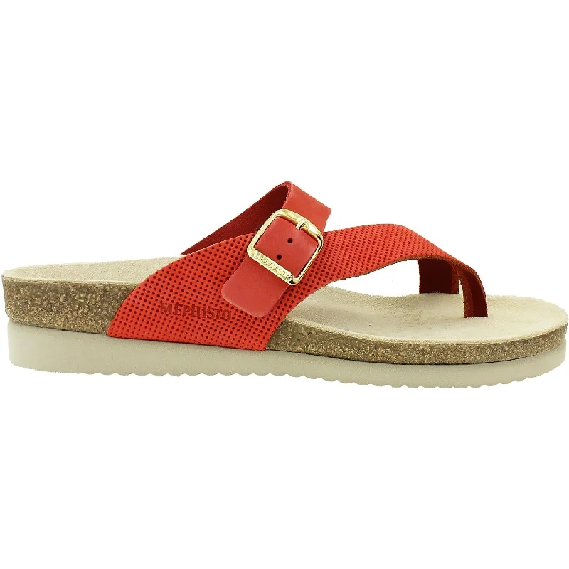 Women's Mephisto Helen Mix Coral Perf Nubuck Paisley Print Shoe Design  