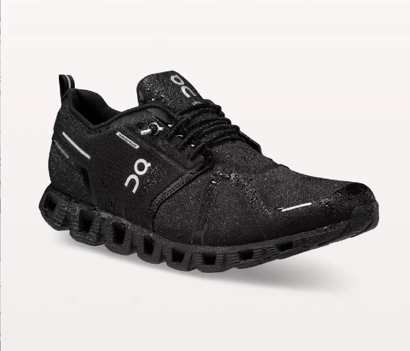 CLOUD5 WATERPROOF WOMEN ALL BLACK Tech - Inspired Sneaker Look  