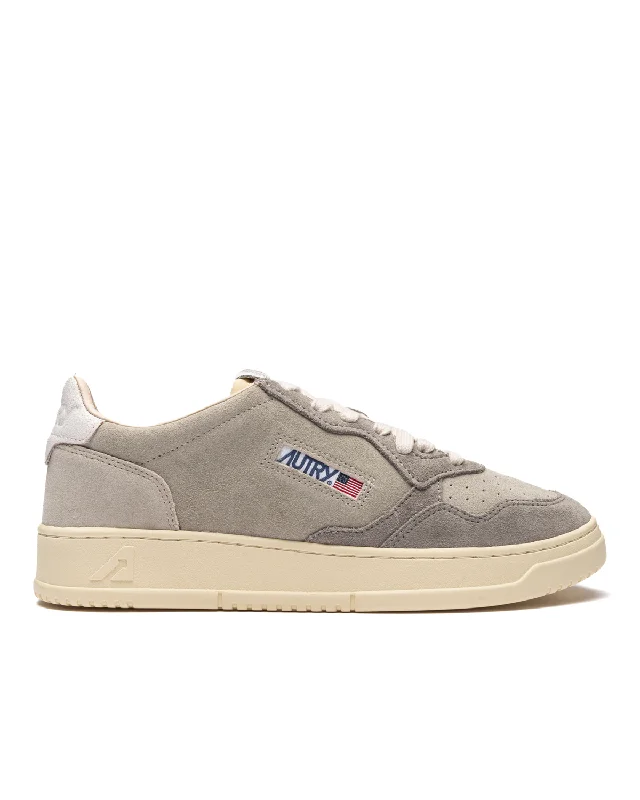 Medalist Mix Suede Grey/Cream Bespoke Shoe Aesthetic 