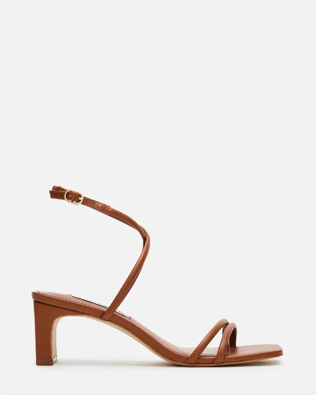 STEFANIA COGNAC LEATHER Bespoke Shoe Aesthetic 