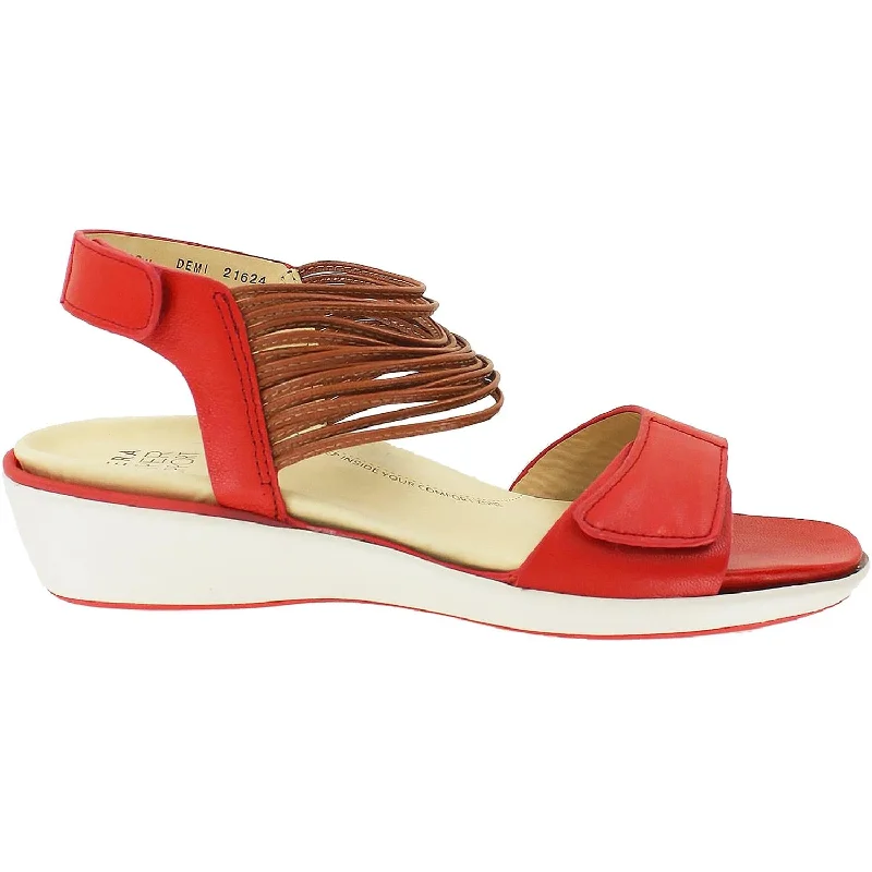 Women's Ziera Gayle Red/Spice Leather Smart - Shoe Functionality Style  