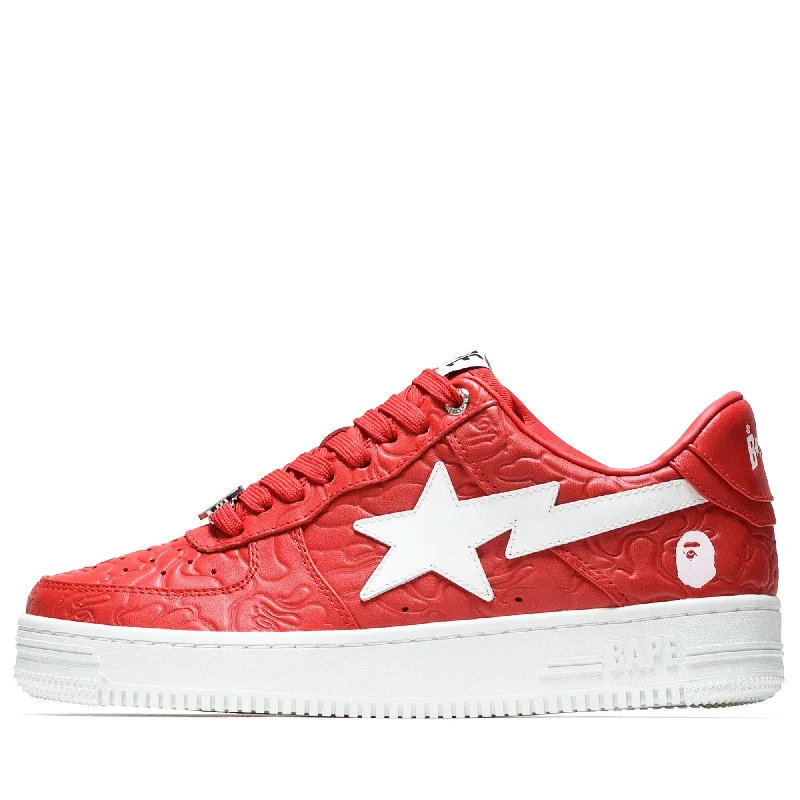 A Bathing Ape Bape Sta #3 M1 - Red Single - Buckle Monk Look  