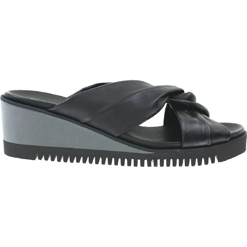 Women's Sabrinas Capri 87015 Black Napa Leather Tassel Driving Shoe Look 