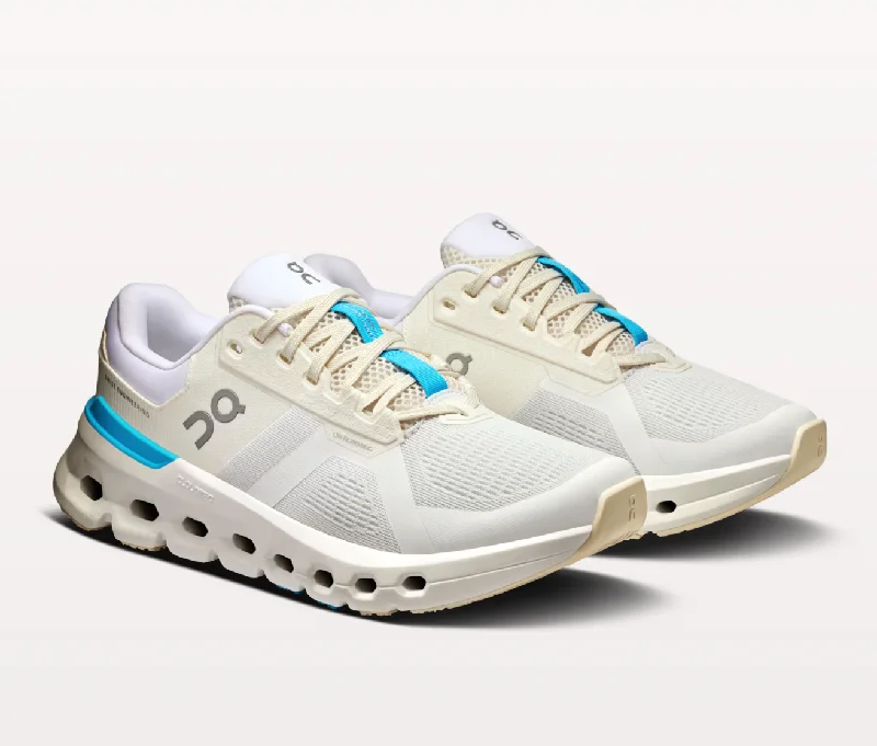 CLOUDRUNNER2 WOMEN WHITE/HORIZON Performance Running Sneaker Look  