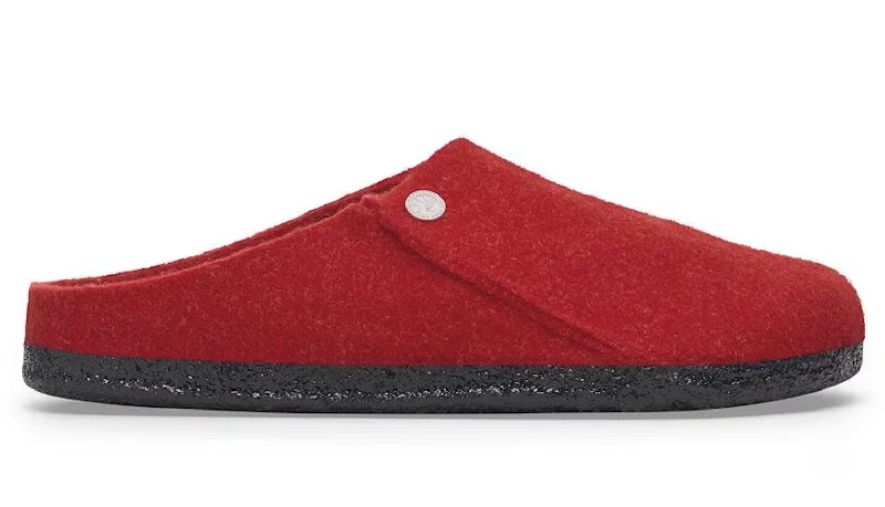 UNISEX BIRKENSTOCK ZERMATT RIVET SHEARLING | ACTIVE RED Bespoke Shoe Aesthetic 