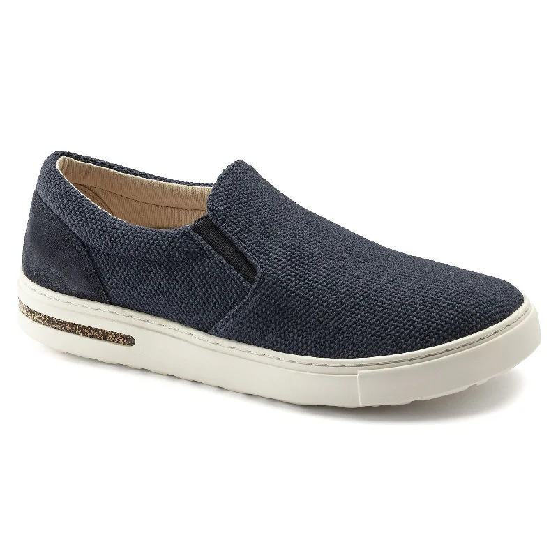 BIRKENSTOCK OSWEGO WOMEN'S CANVAS/SUEDE Tassel Driving Shoe Look 