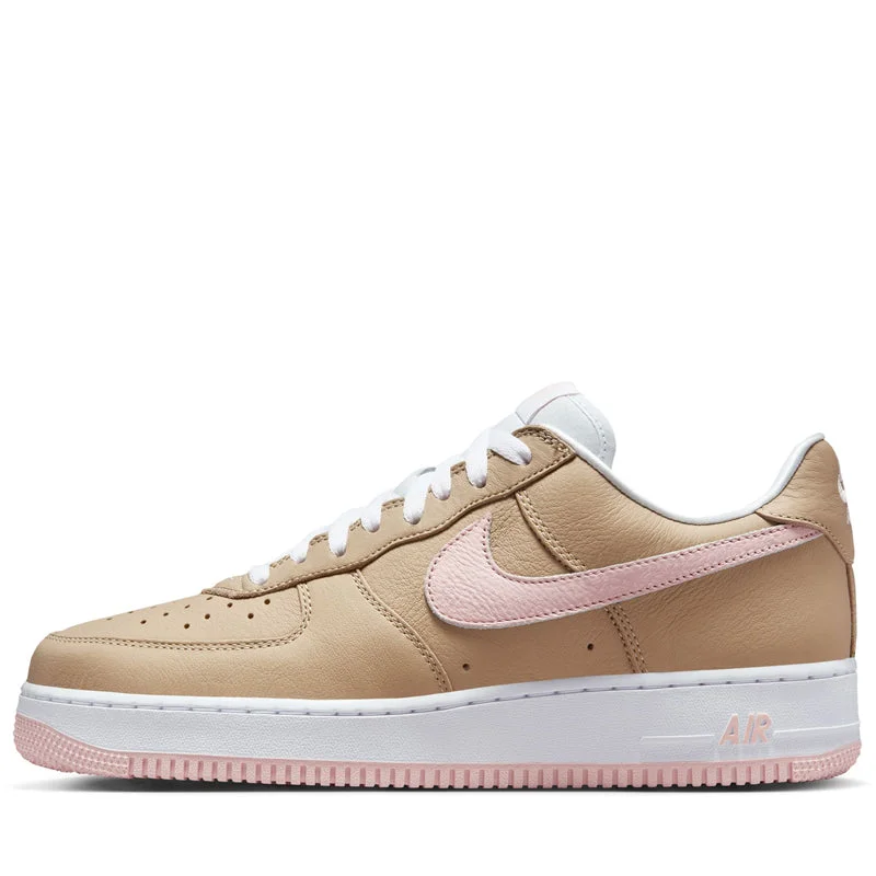 Nike Air Force 1 Low Retro 'Linen' - Linen/Atmosphere Ankle - High Military Boot Style  