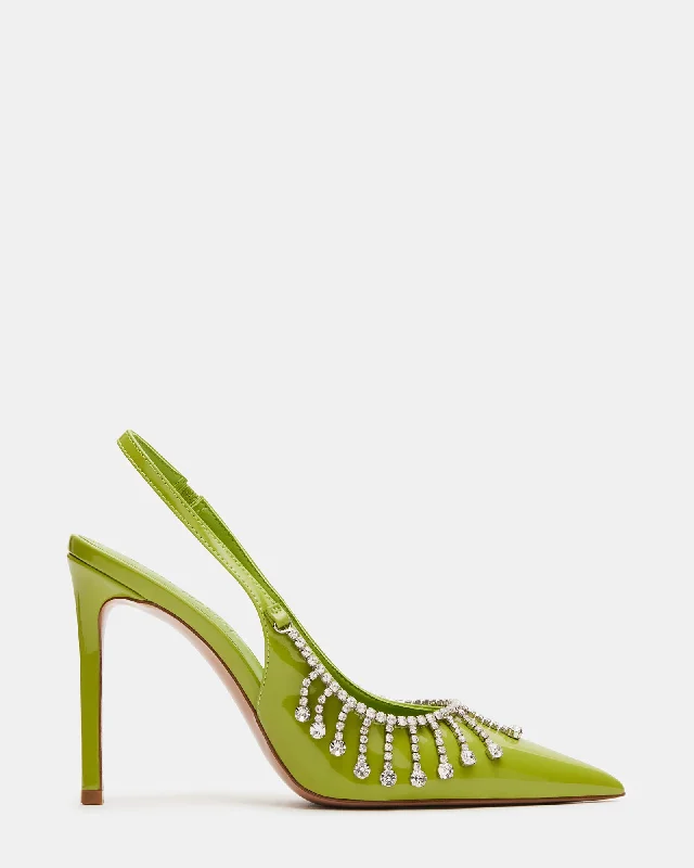 THRILL GREEN PATENT Cowboy Boot Western Style  