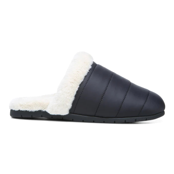WOMEN'S VIONIC JOSEPHINE SLIPPER | BLACK Hemp - Material Shoe Style  