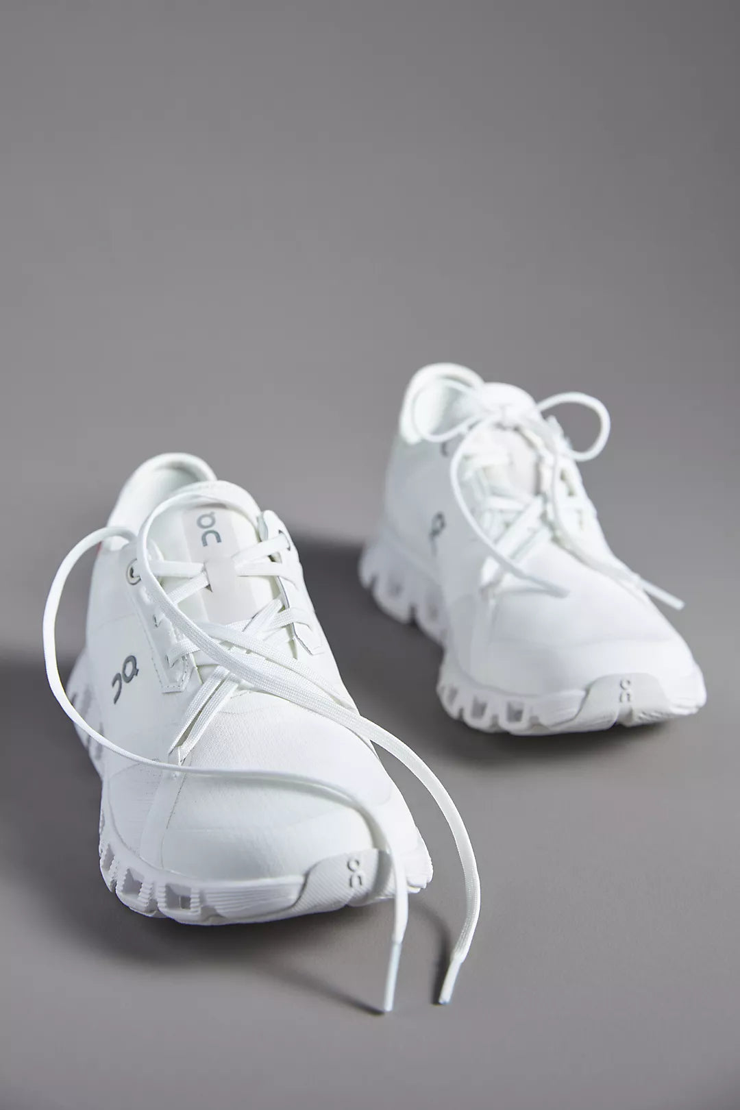 CLOUDX3 AD WOMEN UNDYED WHITE Checkered Shoe Pattern Look  
