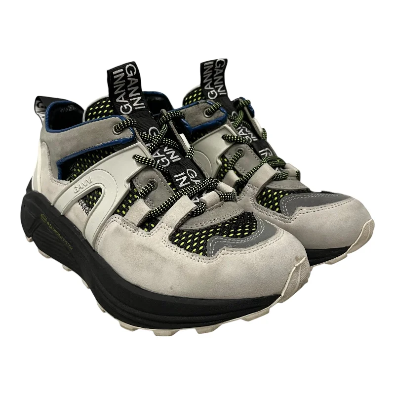 GANNI/Low-Sneakers/US 7/GRY/VIBRAM sole Striped Shoe Style  