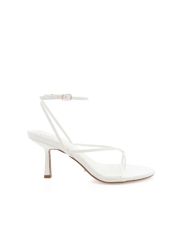 GERTRUDE - WHITE Two - Tone Shoe Design  