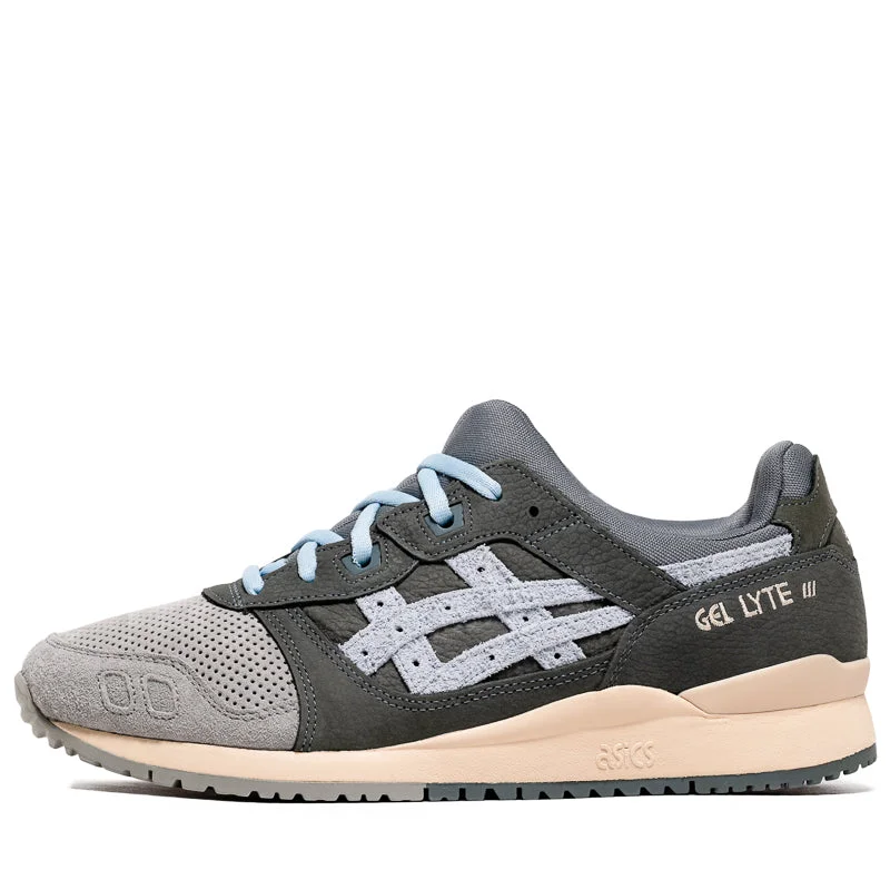 Asics Gel-Lyte III OG - Seal Grey/Dark Pewter Lightweight Tennis Sneaker Look  