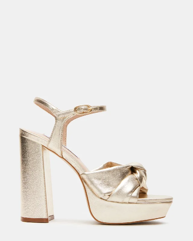 JOYRIDE CHAMPAGNE Single - Buckle Monk Look  