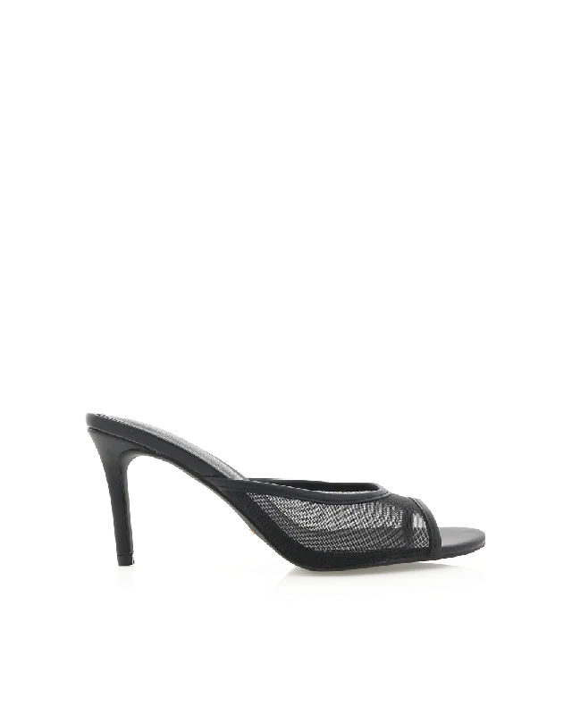 ISHI - BLACK MESH Casual Loafer Style          