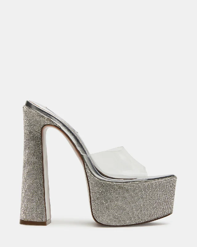 SOIREE RHINESTONES Monochromatic Shoe Look  