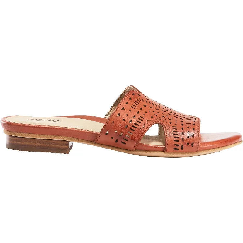 Women's Earth Torlos Burnt Brick Leather Tailored Oxford Style 