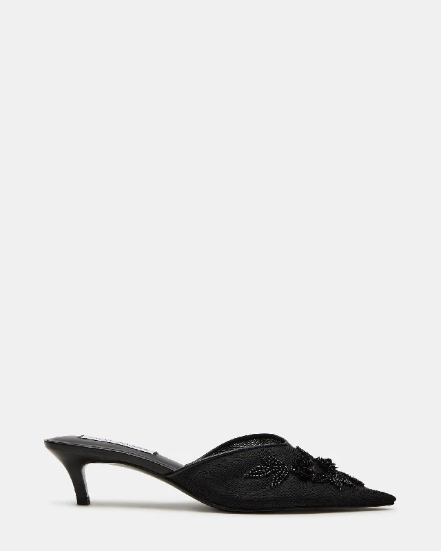 LORNA BLACK Memory - Foam Slipper Look  