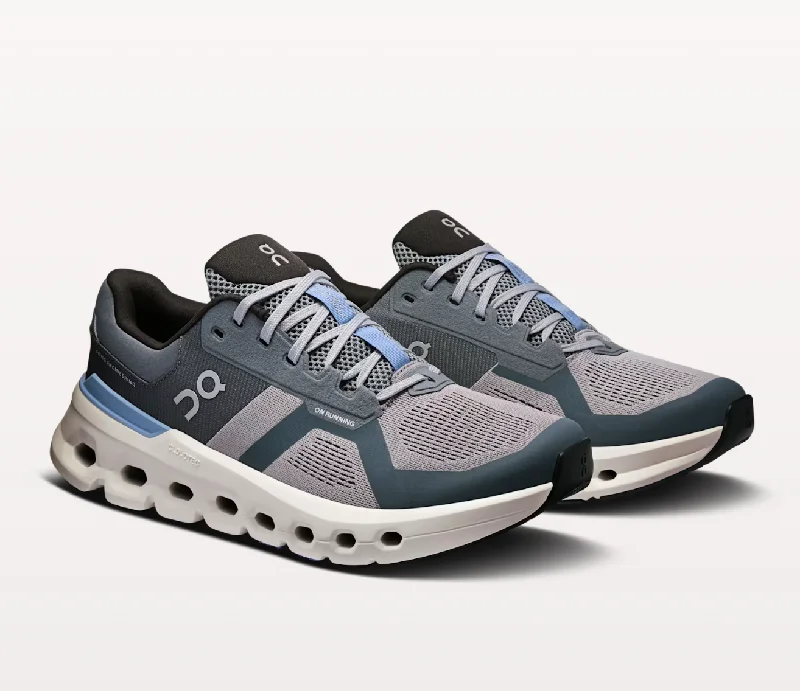 CLOUDRUNNER2 MEN ALLOY/CHAMBRAY Ivy League Loafer Look 