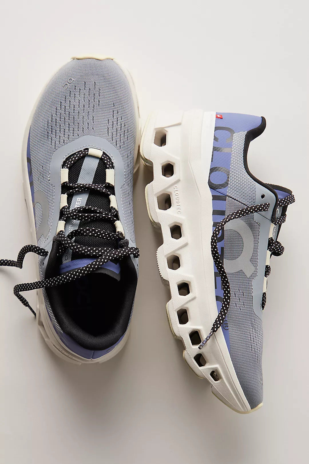 CLOUDMONSTER WOMEN MIST/BLUEBERRY Comfortable Derby Style  