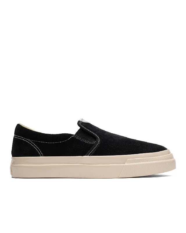 Lister Suede Black Paisley Print Shoe Design  