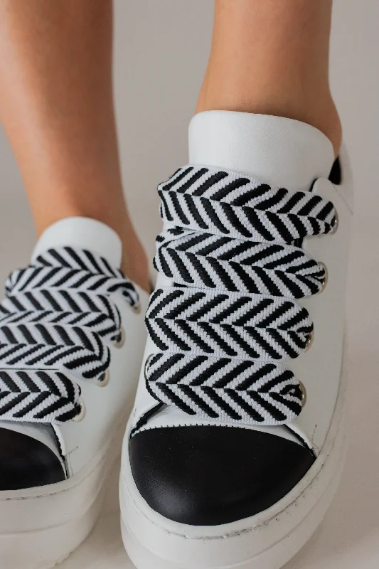 Spirit White Athleisure Derby Style  
