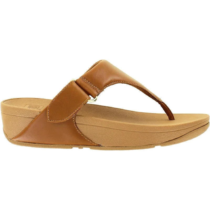 Women's Fit Flop Sarna Light Tan Leather Open - Lacing Derby Look  