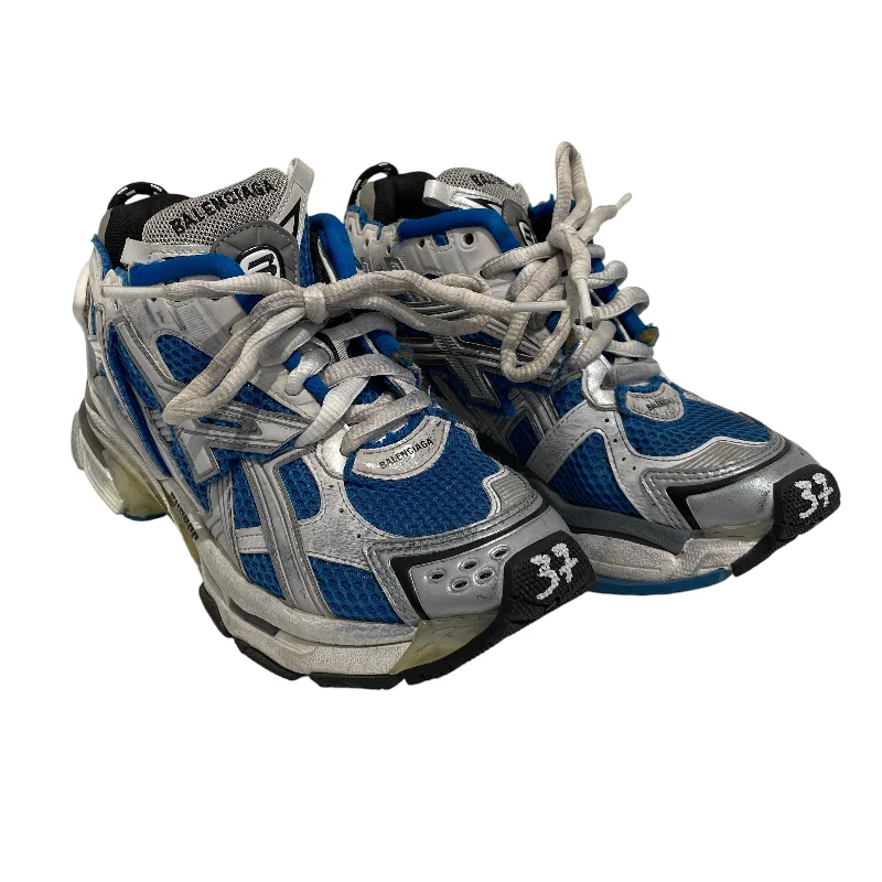 BALENCIAGA/Low-Sneakers/EU 37/BLU/Runner Moccasin Soft - Sole Style  