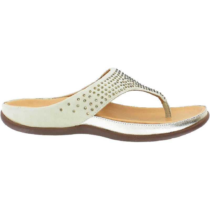 Women's Strive Ibiza Pale Gold Leather/Suede Desert Boot Utility Style  