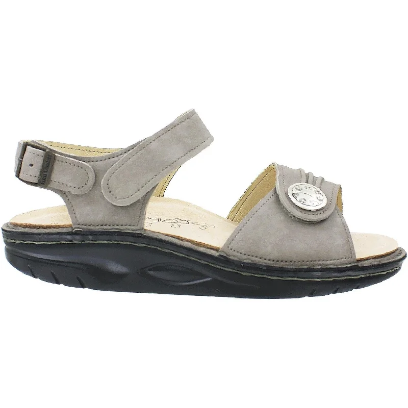 Women's Finn Comfort Finnamic Sausalito Rock Nubuck Bespoke Shoe Aesthetic 