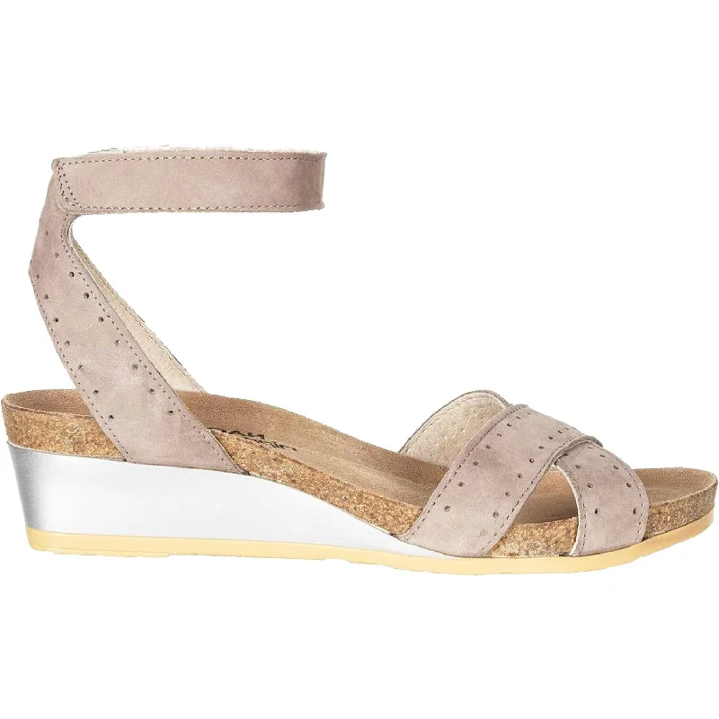 Women's Naot Wand Stone Nubuck Comfortable Derby Style  