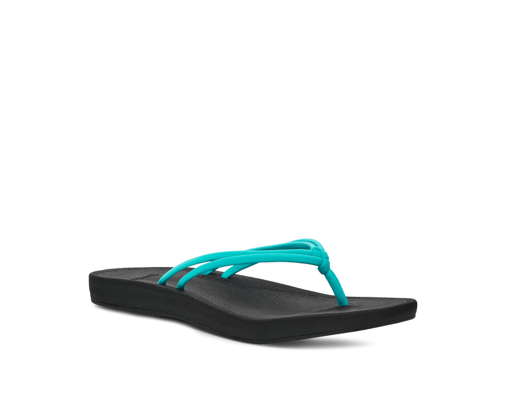 Sanuk Women’s Cosmic Sands Sandals Turquoise Waterproof Hiking Boot Design  