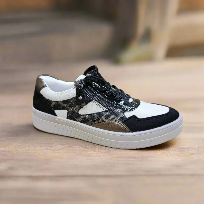 REMONTE - D0T12 Sneaker - Shell /Beige Mod Oxford Design  