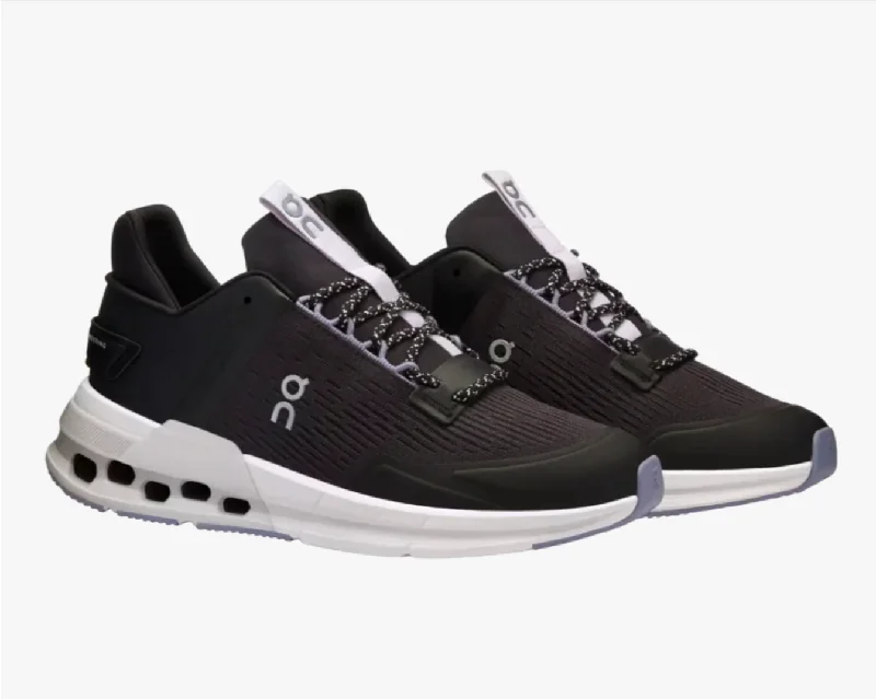 CLOUDNOVA FLUX WOMEN BLACK/FEATHER Patchwork Shoe Aesthetic  
