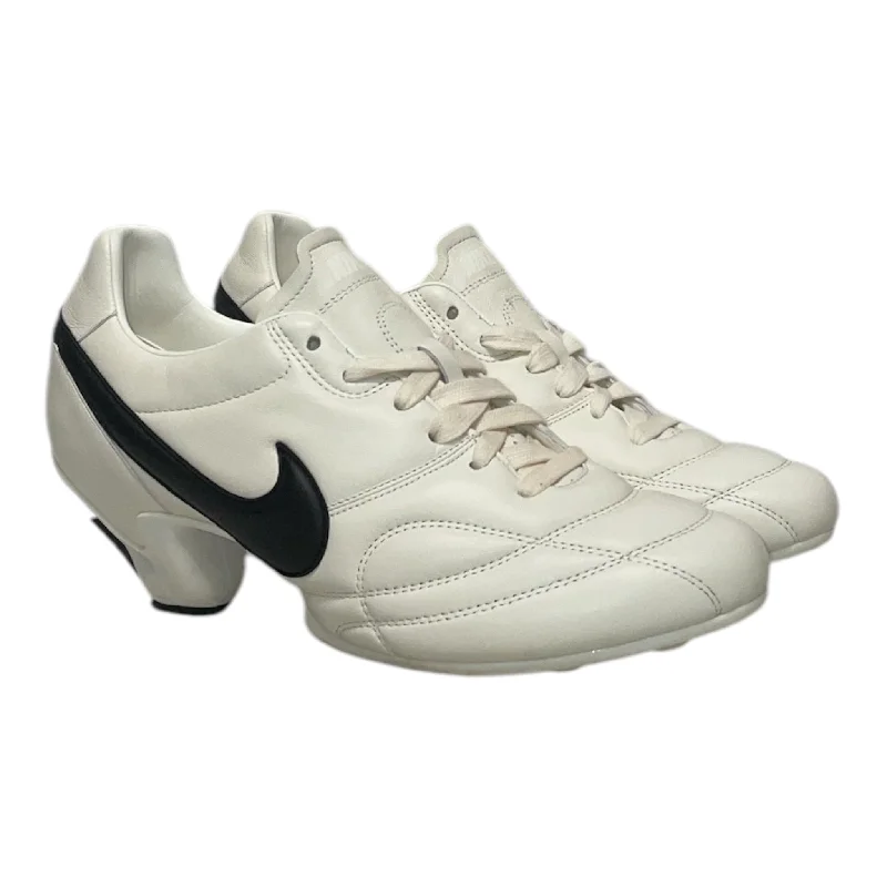 COMME des GARCONS/NIKE/Low-Sneakers/US 9/Cotton/WHT/Premier Heeled Lace Up British Gentleman Oxford Style  