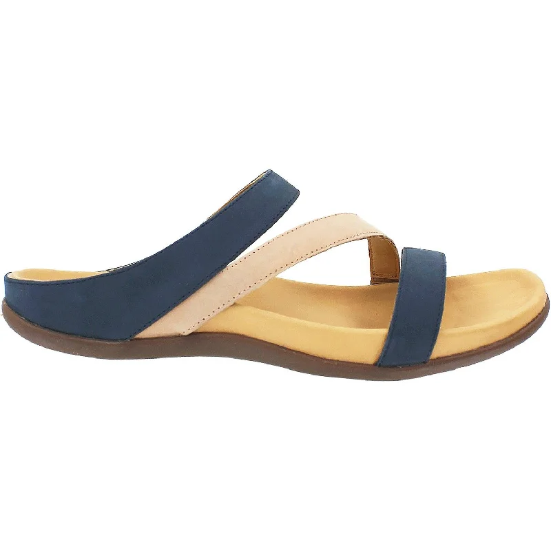 Women's Strive Trio Navy/Roebuck Nubuck Chunky Platform Sneaker Style  